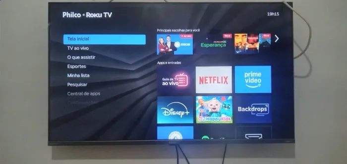 Televisão PHILCO ROku 43 polegada