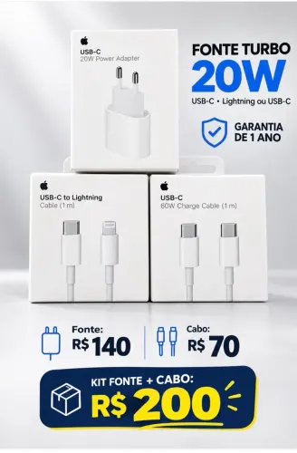 Carregador Apple Original