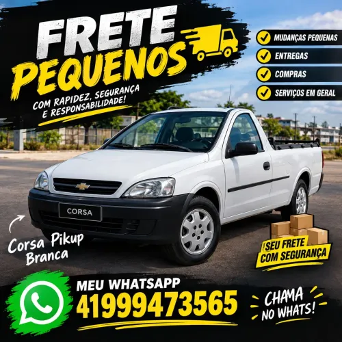 Frete pequeno com melhor preço