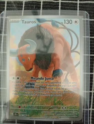 Carta Pokémon 096/086 Tauros Full Art