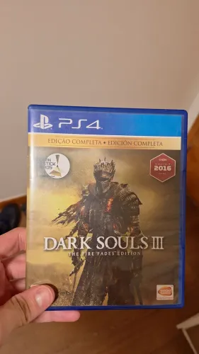 Dark souls 3 fire fades edition ps4 mídia física ( aberto)