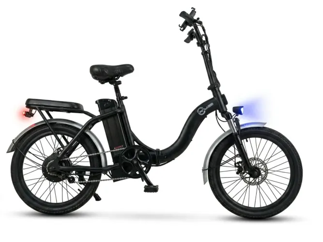 Bicicleta eletrica, aro 20 dobravel 750w, 48v, atinge 40km, e uma autonomia de 25/40 km
