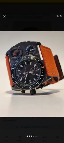 Relogio Náutica navigator unit militar raro