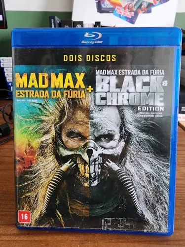 Bluray Mad Max Black Chrome Edition