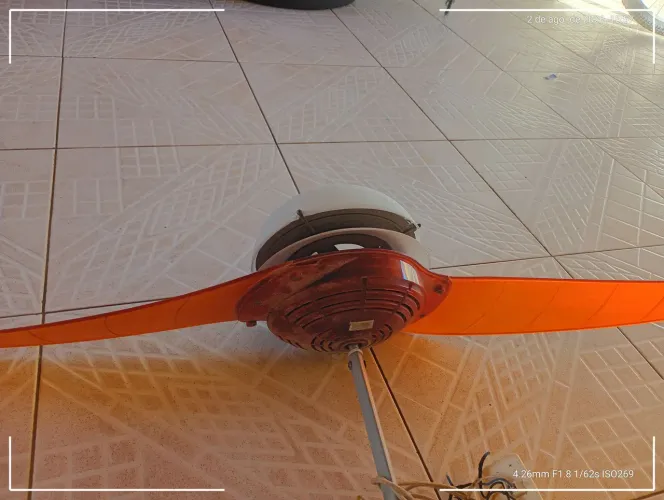 Ventiladores de teto SPIRIT TANGERINE.