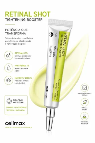 Vendo Retinal Shot da marca cellimax original e lacrado 15 ml