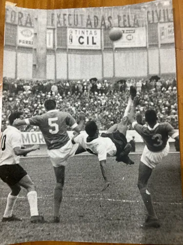 Foto antiga Corinthians x Palmeiras 