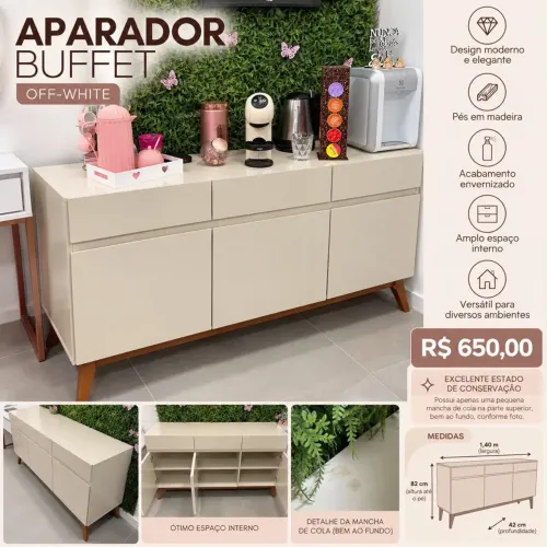 Aparador/Buffet Off White