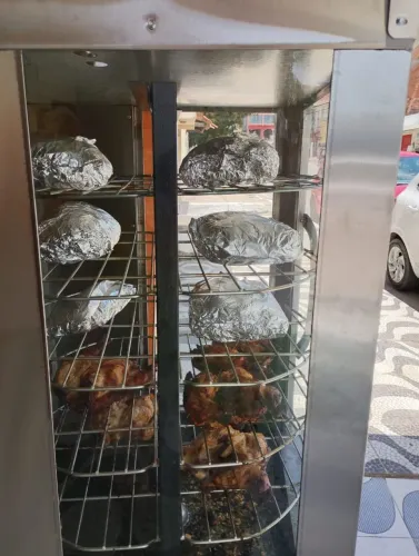 FORNO GIRATÓRIO ASSAR FRANGO E COSTELA 