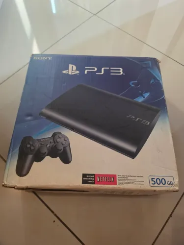 Caixa Origjnal Completa Playstation 3 Super Slim