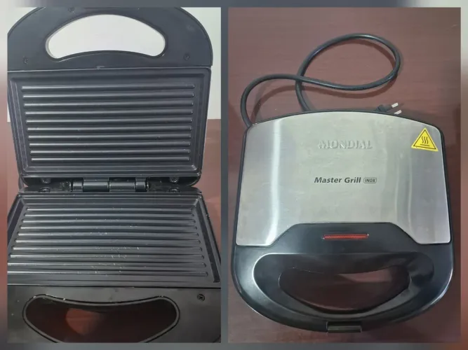 Sanduicheira Mondial Master Grill INOX
