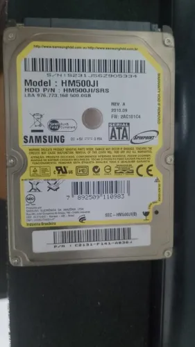 HD de 500 GB samsung para notebook