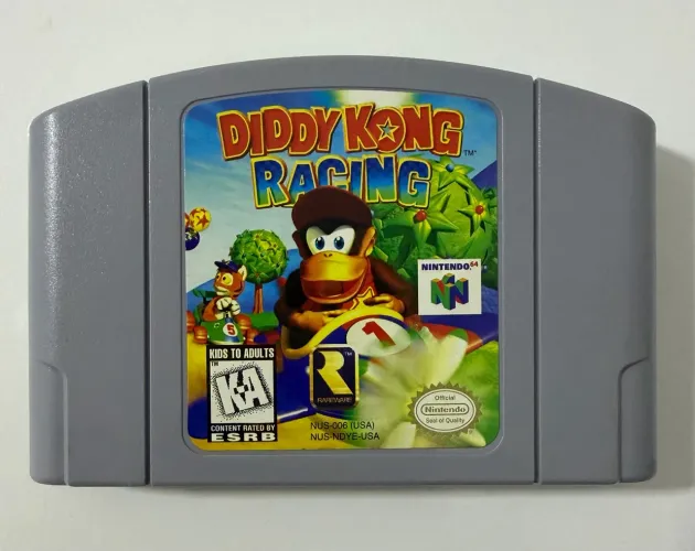 Cartucho Diddy Kong Racing - Nintendo 64 (N64) Original Americano