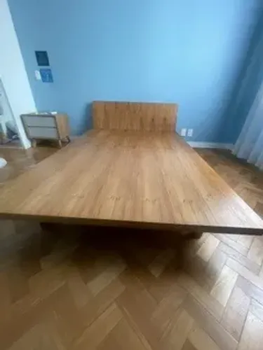 CANA ESTILO ORIENTAL MADEIRA MACIÇA COM FUTON