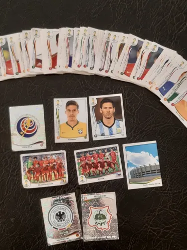 Lote figurinhas copa de 2014