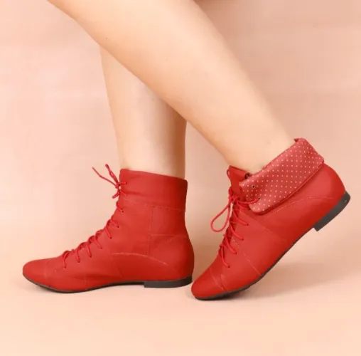 Bota lolita pimenta n37/38 nova