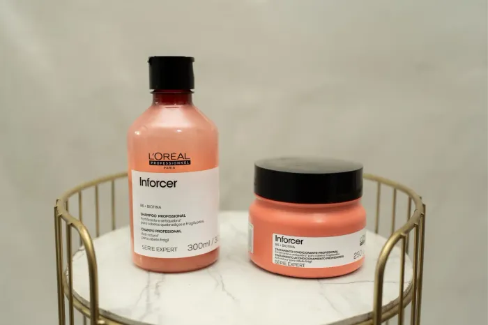 Kit Capilar L?Oréal Professionnel Inforcer - Shampoo + Máscara 10 ml + Brinde | Maison V