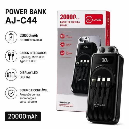 POWER BANK 20.000mAh AJ-C44