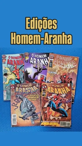 GIBIS / HQS - HOMEM-ARANHA POR 15 REAIS CADA