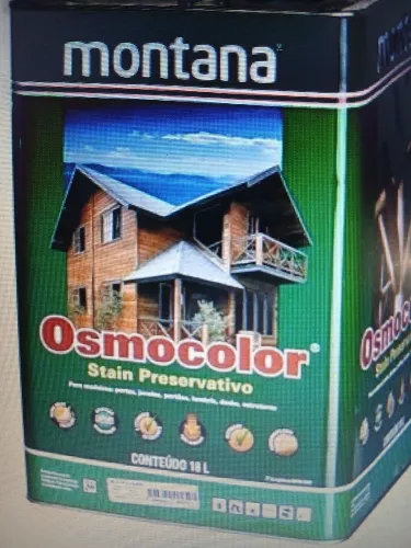 Osmocolor stain incolor lata 18 lt lacrada.