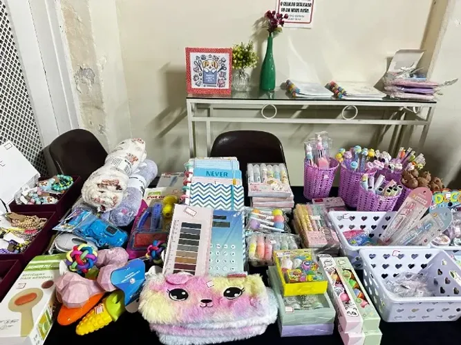 Lote de Papelaria Kwaii