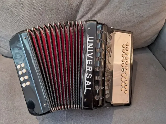 Gaita Ponto 8 Baixos Acordeon Universal 21 Teclas 2a/4a Ré/sol