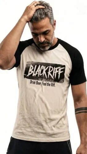 Camiseta Black Riff Rock edição especial Floripa