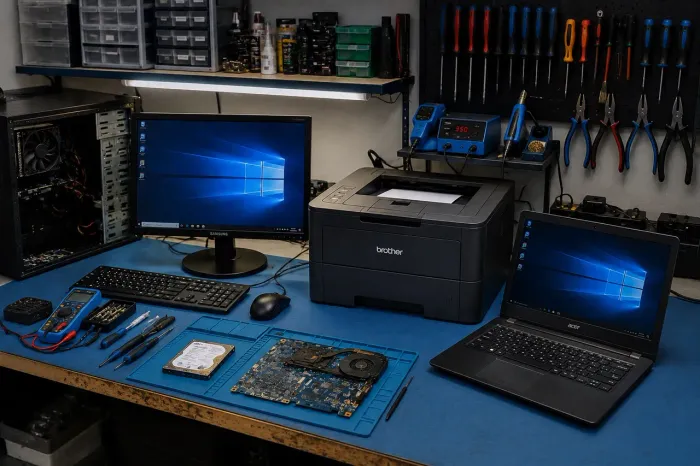 Assistência técnica PC, notebooks e impressora