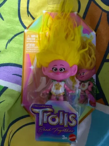 Boneco do Trolls Band Together (Mattel) - novo e lacrado.