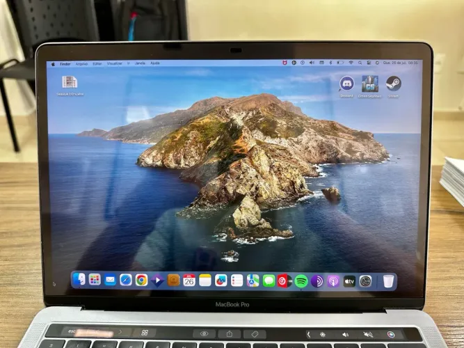 MacBook Pro 2017 13,3 pol. Em ótimo estado