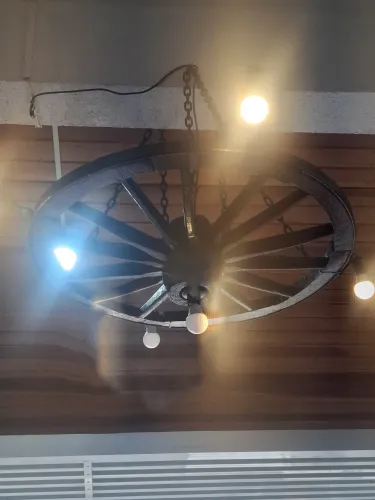 Roda de carroça original 