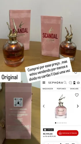 Perfume importado
