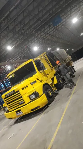 Vendo ou troco Scania bitruck