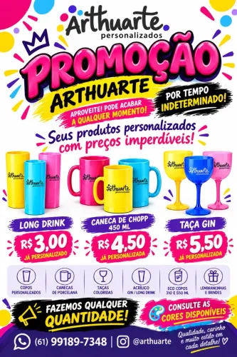 Copos personalizados