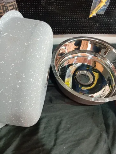 2 Cubas de aço inox 40cm - valor unitário 