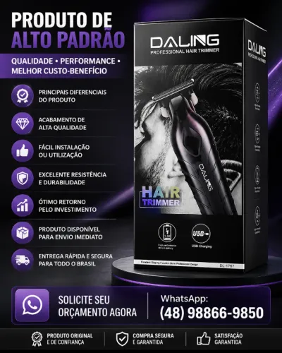 Máquina de acabamento e corte