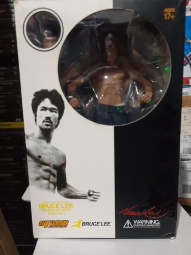 Bruce Lee storm collectibles boot boneco figura 1/10