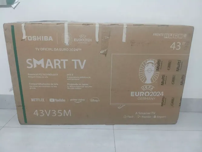 Tv 43 Toshiba nova Na caixa - Passo Cartão