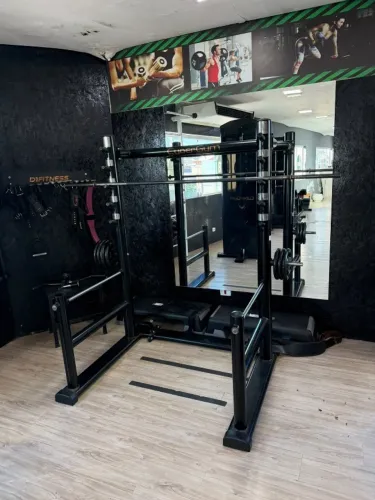 Gaiola Suporte Agachamento Livre Smart - Cyber Gym