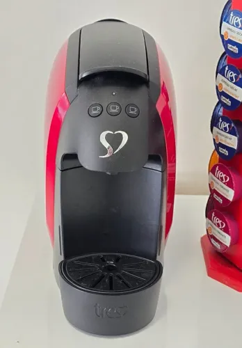 Cafeteira Espresso Luna Vermelha - Três Corações, 220v