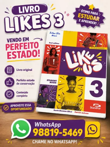 Livro Inglês like 3