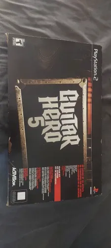 Guitarra Guitar Hero 5 (PS2/3/4/PC) - Completa na Caixa - Estado de Colecionador