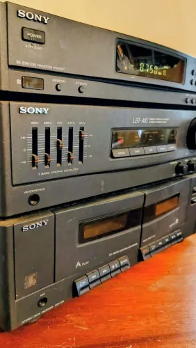 SONY 3x1 System Modular modelo LBT A10 década de 90