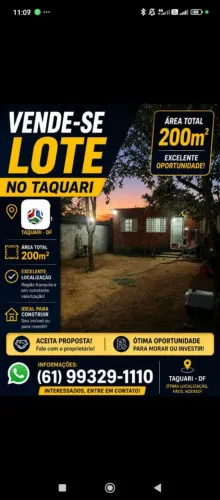 Vendo casa no Taquari.