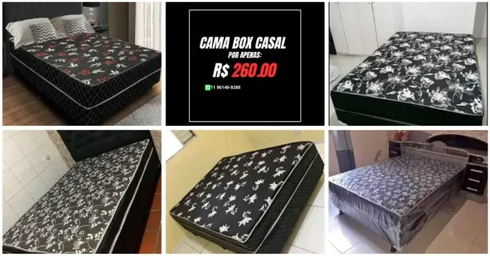 cama box casal (promoção)