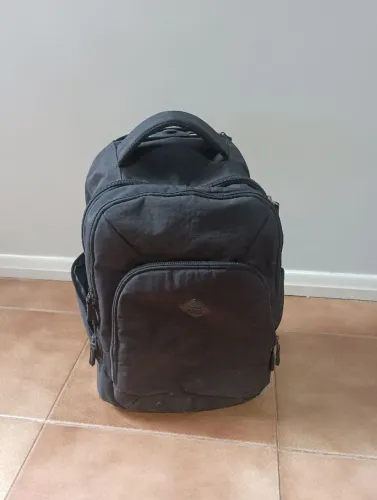 Mochila Sestini com carrinho Paul Frank