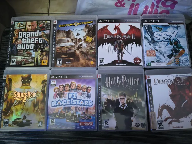 Lote 53 Jogos de PS3 completo