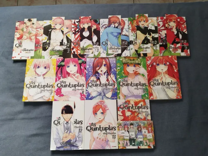 Coleção Mangá As Quíntuplas
