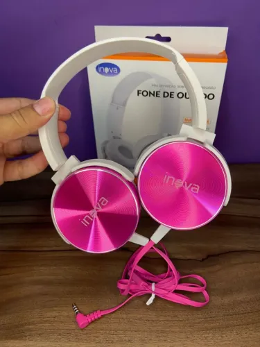 Fone Headphone com Fio Bluetooth Inova MD-2059D