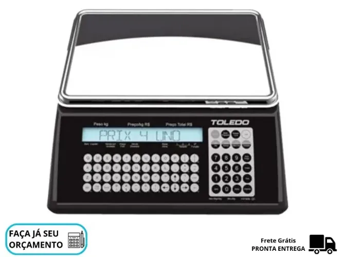 Balança Eletrônica Prix 4 Etiquetadora Toledo